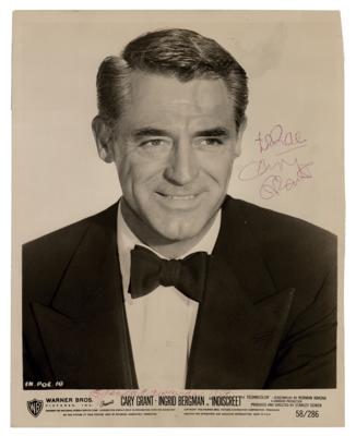 Lot #542 Cary Grant Signed Photograph - Image 1