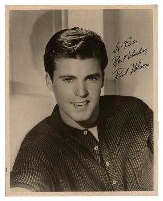 Lot #517 Rick Nelson Signed Photograph
