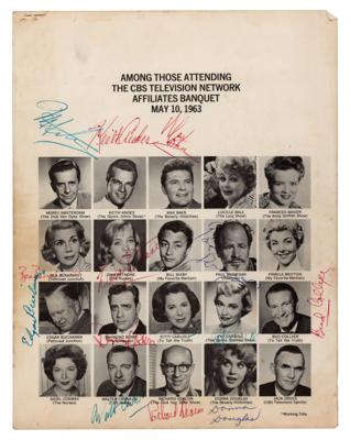 Lot #582 Actors and Actresses Multi-Signed (50+) Program Pages - Image 4