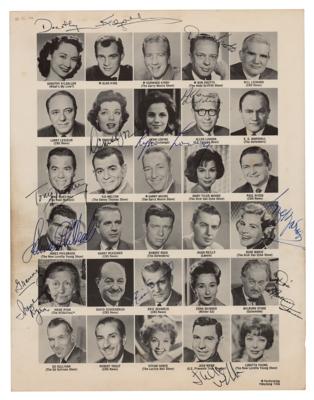 Lot #582 Actors and Actresses Multi-Signed (50+) Program Pages - Image 5