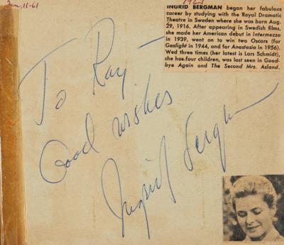Lot #551 Hollywood Autograph Collection of (6,500+) - Image 9