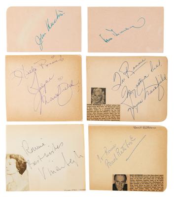 Lot #551 Hollywood Autograph Collection of (6,500+) - Image 46