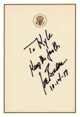 Lot #43 Joe Biden Signature - Image 1