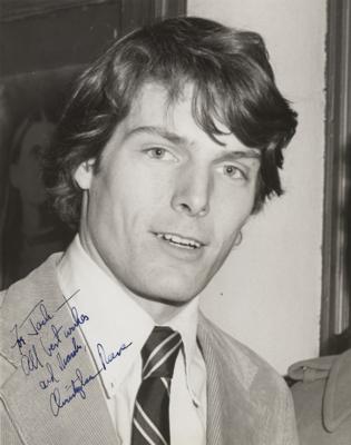 Lot #567 Christopher Reeve Signed Photograph - Image 1