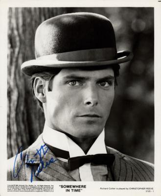 Lot #684 Christopher Reeve Signed Photograph