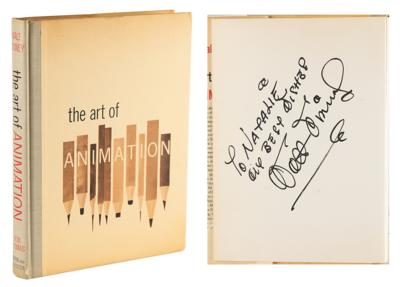 Lot #371 Walt Disney Signed Book - The Art of Animation
