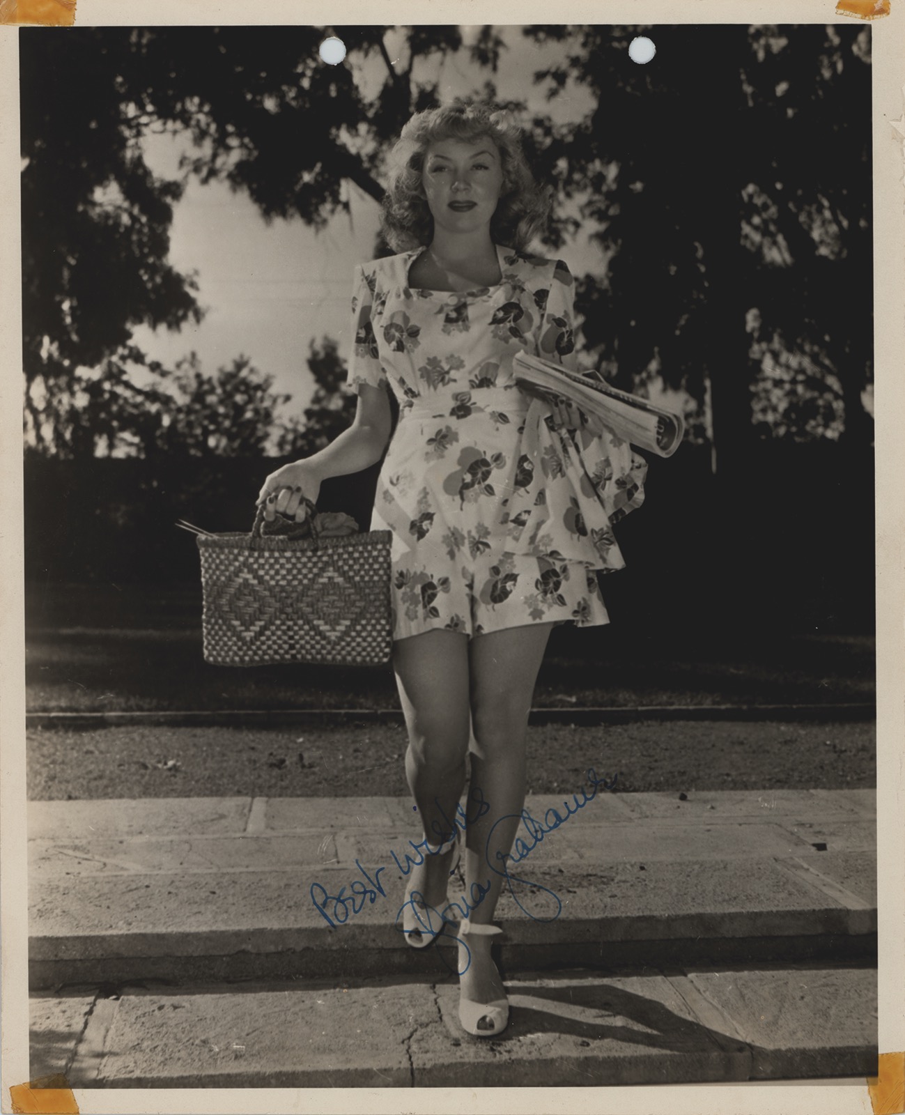 Lot #622 Gloria Grahame Signed Photograph - Image 1