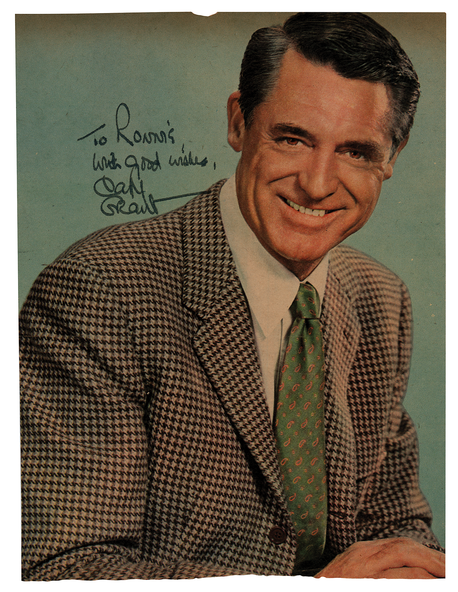 Cary Grant Signed Photograph | RR Auction