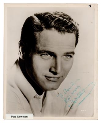 Lot #676 Paul Newman Signed Photograph