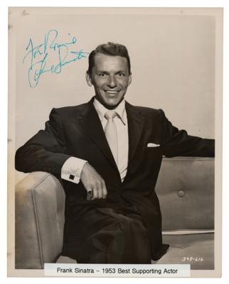 Lot #569 Frank Sinatra Signed Photograph - Image 1