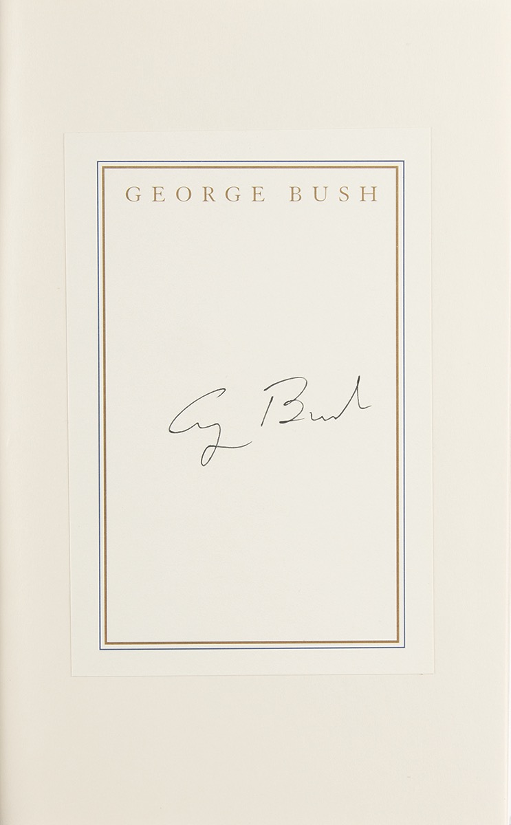 Lot #47 George and George W. Bush (2) Signed Books - Image 3