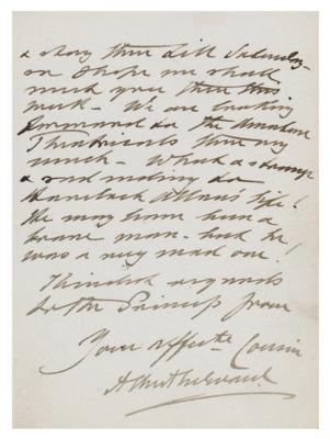 Lot #181 King Edward VII Autograph Letter Signed - Image 3