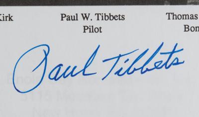 Lot #249 Enola Gay: Paul Tibbets Signed Book - Image 2