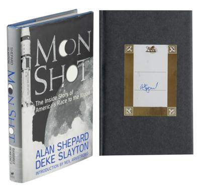 Lot #318 Alan Shepard Signed Book