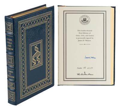 Lot #155 DNA: James D. Watson Signed Book