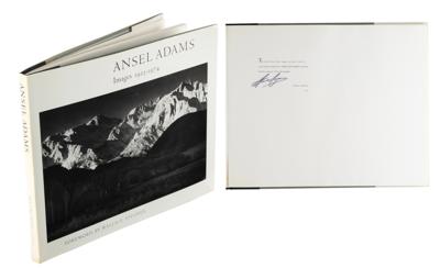 Lot #349 Ansel Adams Signed Book