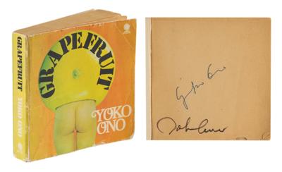 Lot #456 Beatles: John Lennon and Yoko Ono Signed Book