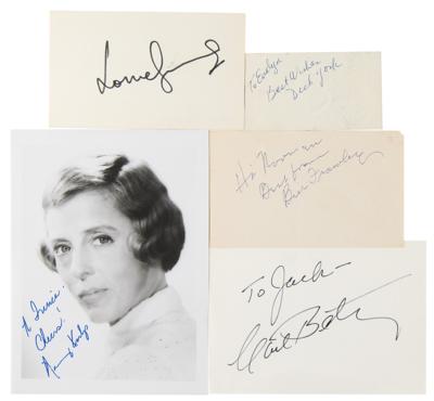 Lot #604 Classic TV Stars (8) Signed Items - Image 3