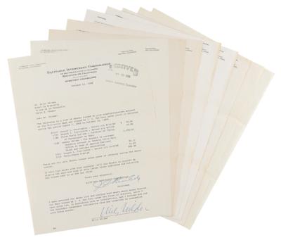 Lot #577 Billy Wilder Collection of (23) Documents Signed - Image 3