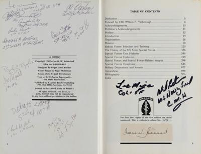 Lot #267 U.S. Army Special Forces Multi-Signed (30+) Book - Image 3