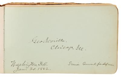 Lot #132 Trial of Charles Guiteau Autograph Album with (45+) Signatures, Including (2) of the Assassin - Image 4