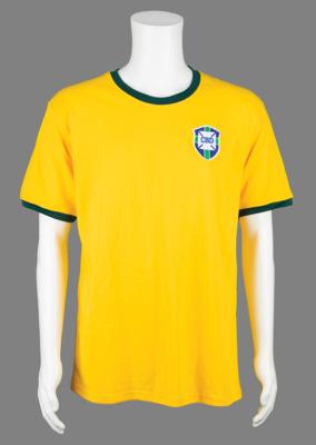 Lot #742 Pele Signed Soccer Jersey - Image 3