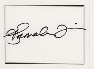 Lot #57 Kamala Harris Signature - Image 1