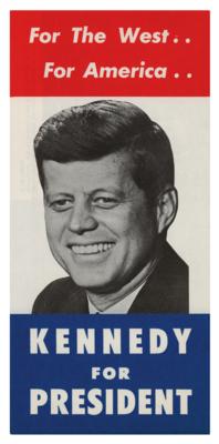 Lot #66 John F. Kennedy (2) Original 1960 Presidential Campaign Handbills - Image 1