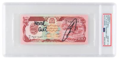 Lot #262 Rob O'Neill Signed Currency - PSA GEM MT 10 - Image 1