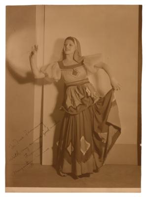 Lot #545 Rita Hayworth Early Signed Photograph as 'Margarita Cansino' - Image 1