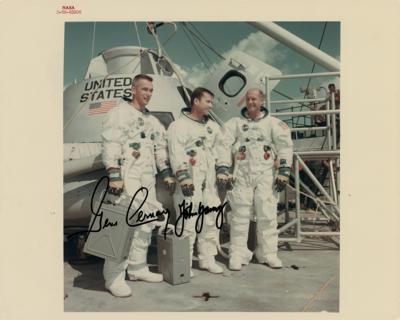 Lot #298 Apollo 10 (2) Signed Photographs - Image 2