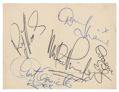 Lot #512 Moody Blues Signatures