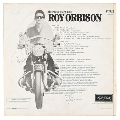 Lot #519 Roy Orbison Signed Album