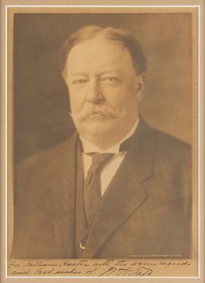 Lot #81 William H. Taft Signed Photograph - Image 1