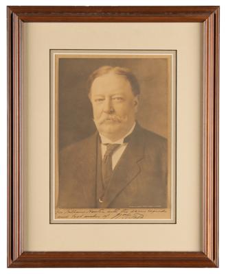 Lot #81 William H. Taft Signed Photograph - Image 2