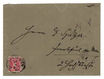 Lot #436 Johannes Brahms Autograph Letter Signed - Image 3