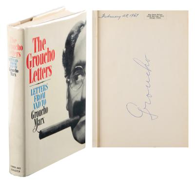 Lot #665 Groucho Marx Signed Book - Image 1