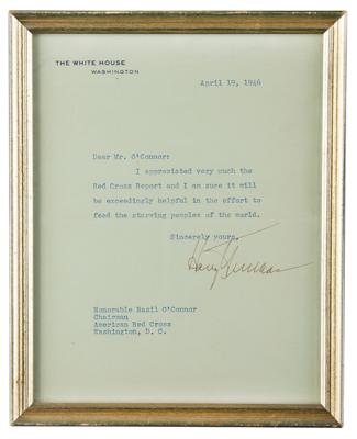 Lot #86 Harry S. Truman Typed Letter Signed as President - Image 3