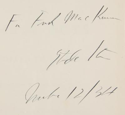 Lot #428 Gertrude Stein Signed Book - Image 2