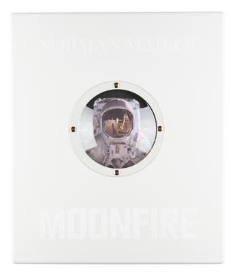 Lot #294 Buzz Aldrin Signed Print and Limited Edition Moonfire Book - Image 4