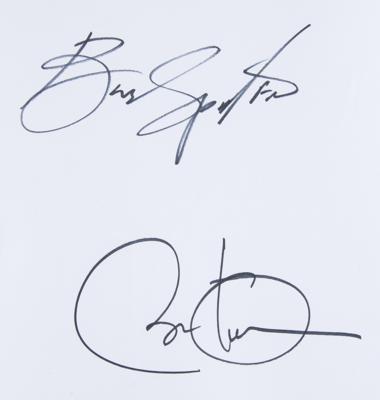 Lot #75 Barack Obama and Bruce Springsteen Signed Book - Image 2