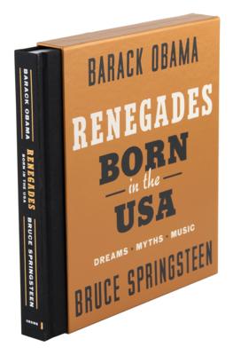 Lot #75 Barack Obama and Bruce Springsteen Signed Book - Image 3