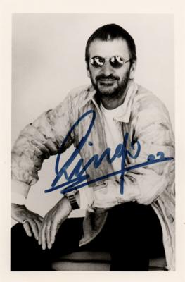 Lot #498 Beatles: Ringo Starr Signed Photograph - Image 1