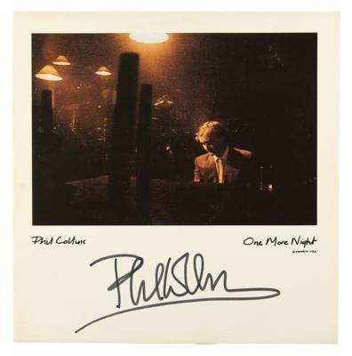 Lot #503 Phil Collins Signed Album