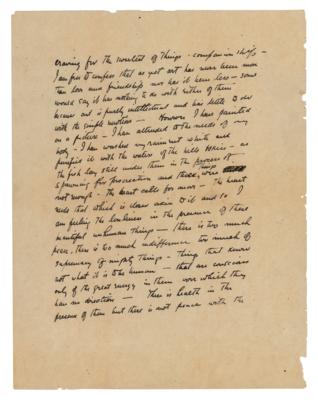 Lot #353 Marsden Hartley (2) Autograph Letters Signed - Image 5