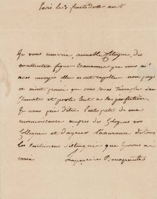 Lot #97 Josephine Bonaparte Letter Signed to