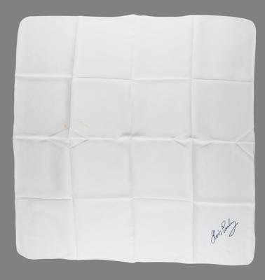 Lot #462 Elvis Presley 1974 'Curved Corner Signature' Scarf (Attested as Stage-Worn) - Image 1