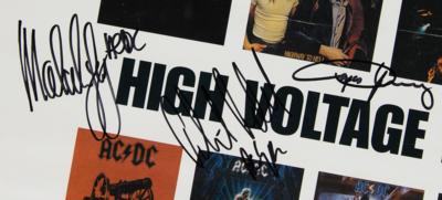 Lot #492 AC/DC Signed Poster - Image 2