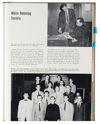 Lot #208 Antonin Scalia (2) Yearbooks - Image 4