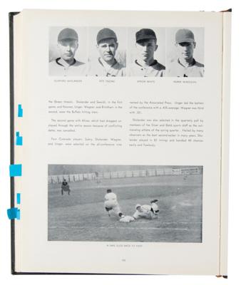 Lot #225 Byron White Yearbook and (2) Autographs - Image 5